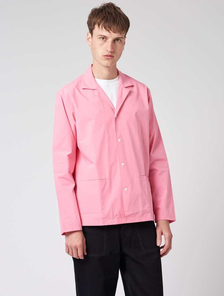 Studio Nicholson Cabrilla Shirt Blazer - Pink | Garmentory