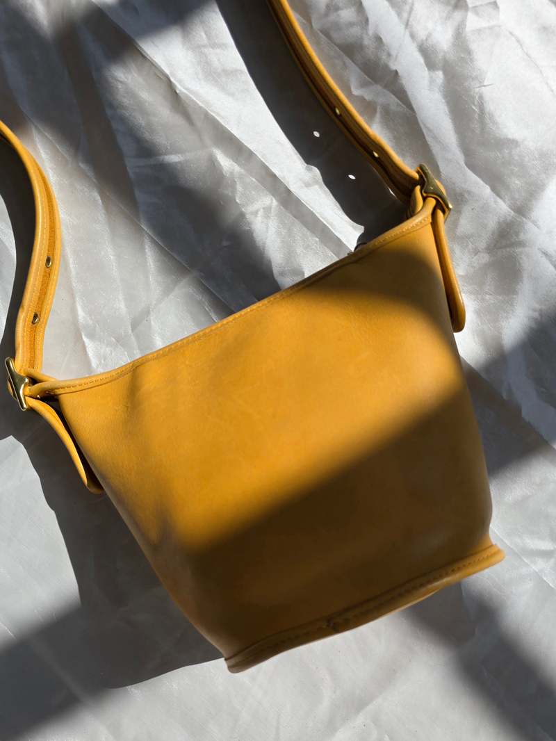 Coach Maggie Duffel Bag - Mango Yellow