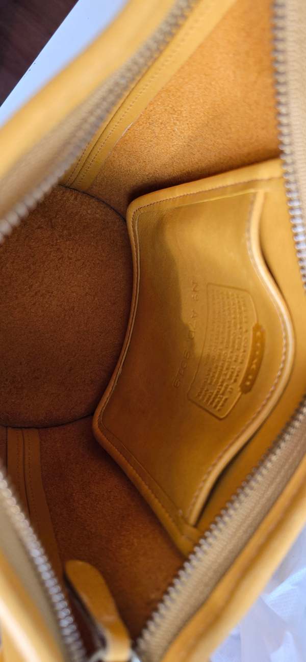 Coach Maggie Duffel Bag - Mango Yellow