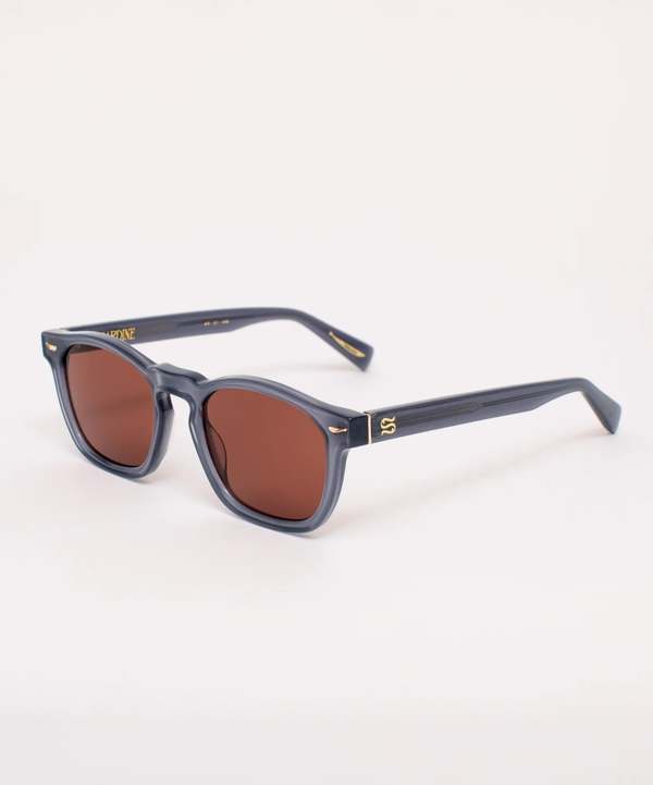 Sardine Alfie Sunglasses Last Call Smoky Blue Gray Last Call Alfie Sunglasses | Sardine main image 3