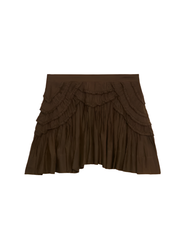 Ceola Skirt Dark Khaki