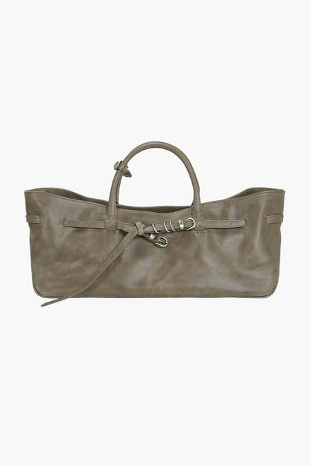 [Margesherwood] / ☆ PUMPKIN LARGE / indigo nubuck LARGE-PUMPKIN-BAG-