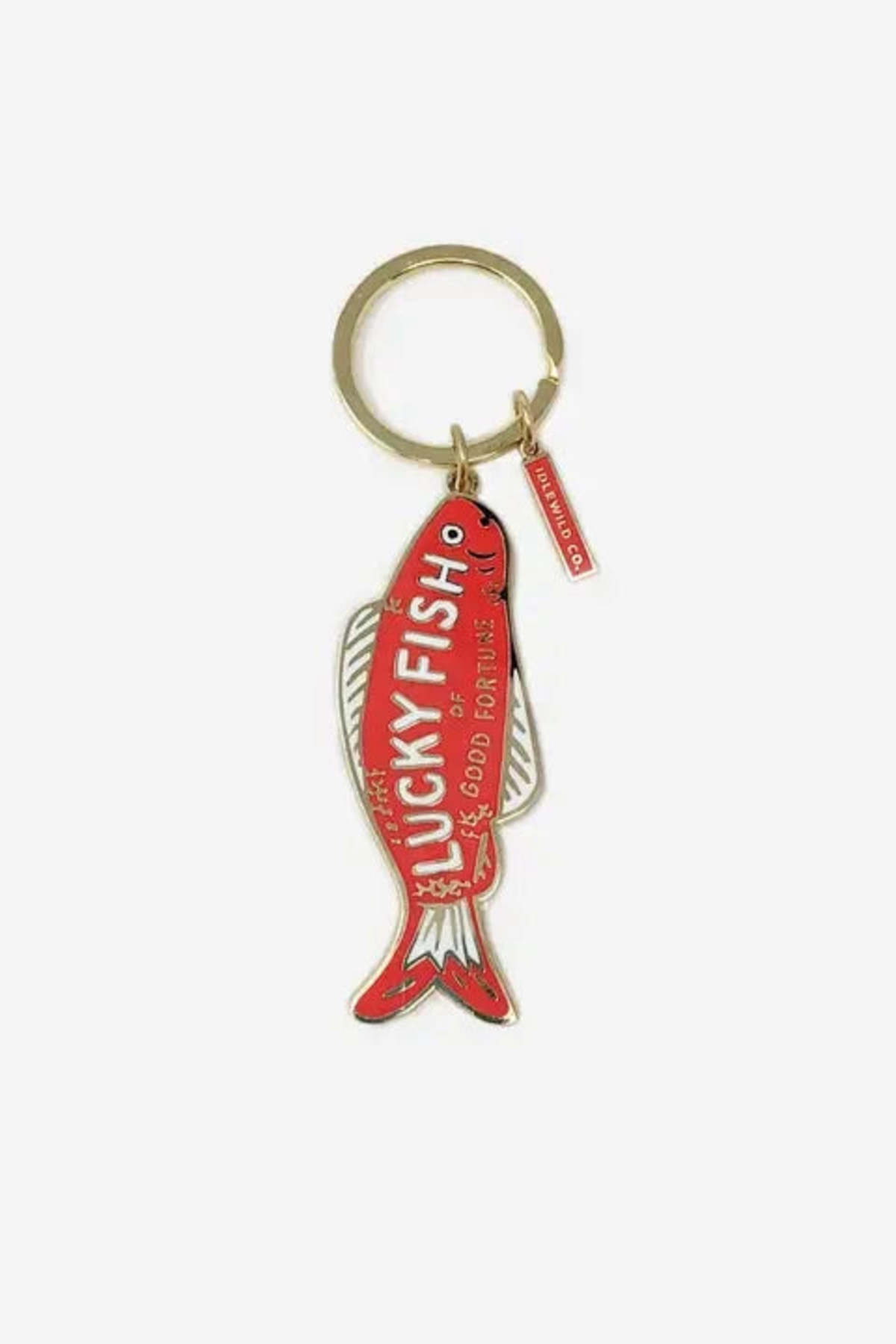 Idlewild Co. Good Fortune Fish Keychain - Image 1 of 1