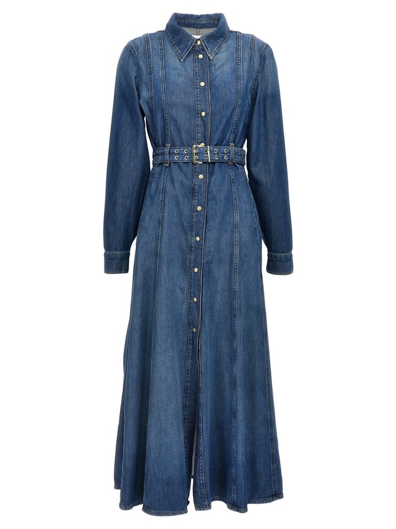 farm rio long-sleeve v-neck jacquard maxi dress FARM Rio Provisório Printed Open Back Maxi Dress