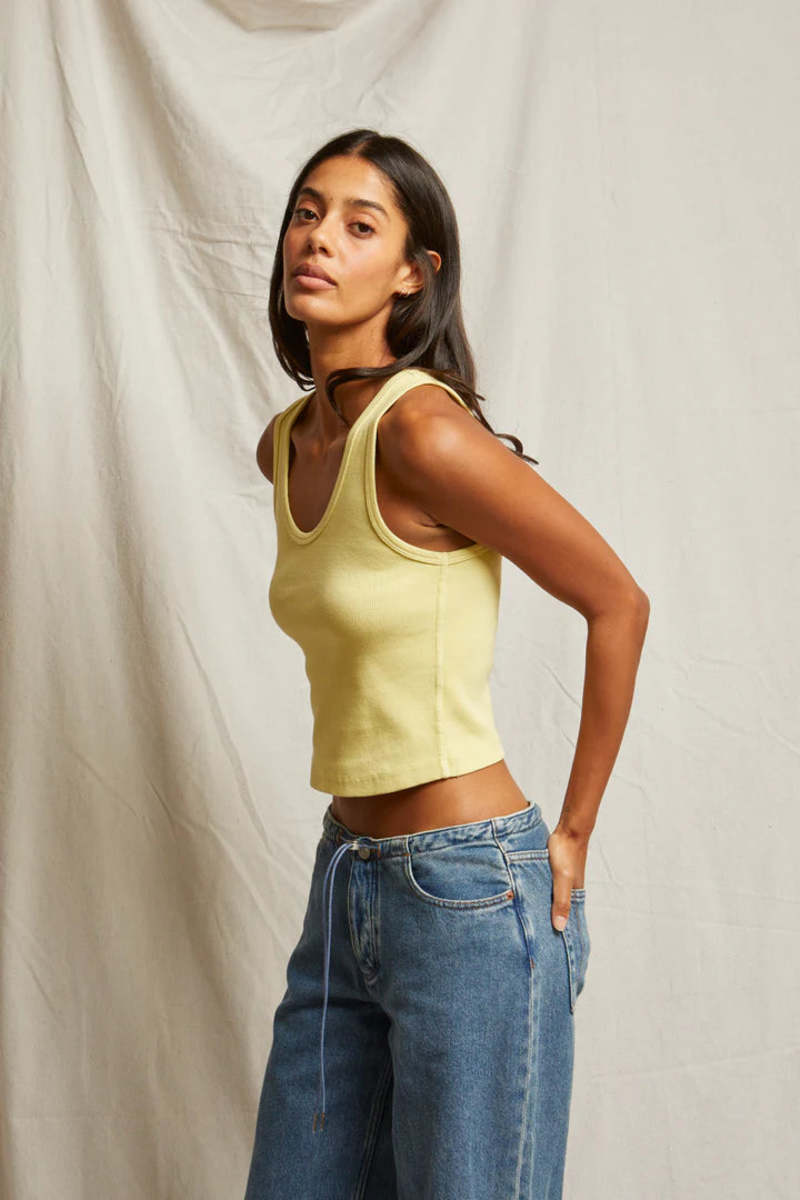 Perfect White Tee Blondie Tank
