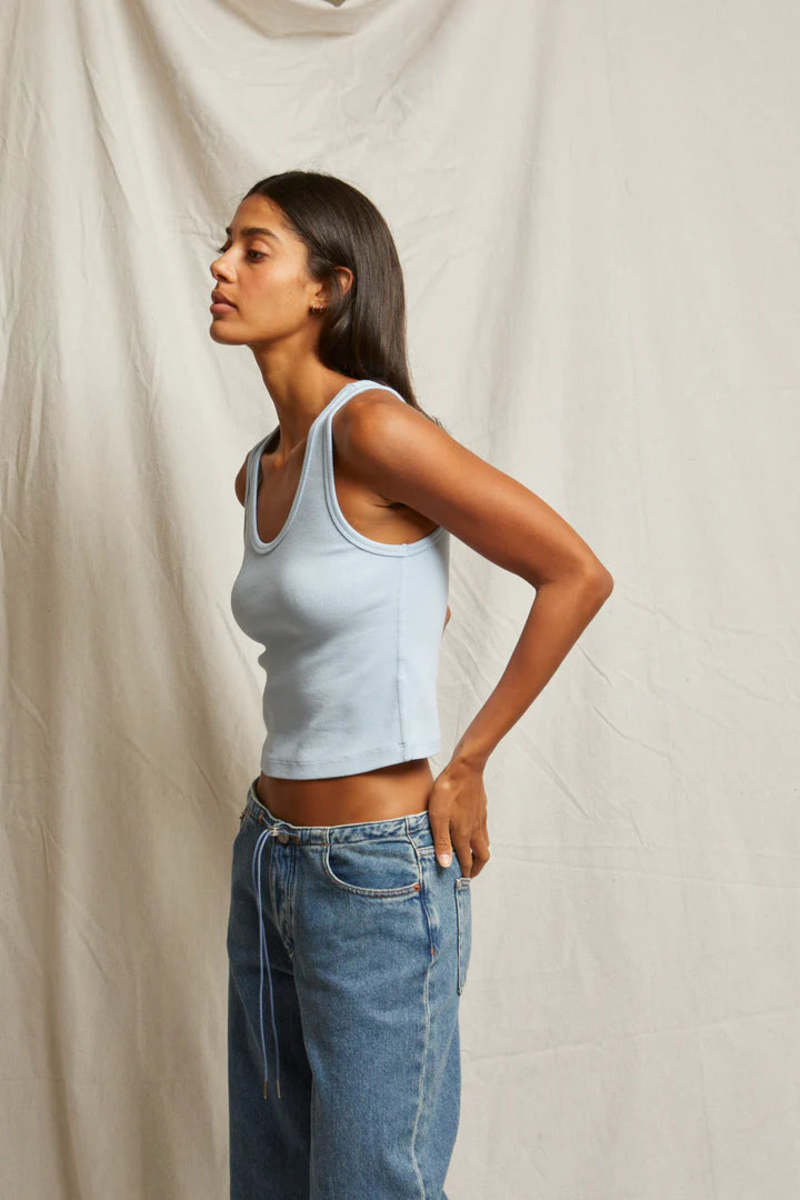 Perfect White Tee Blondie Tank