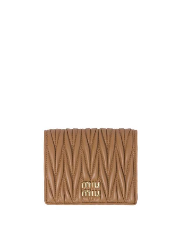 MIU MIU Wallet - Caramel