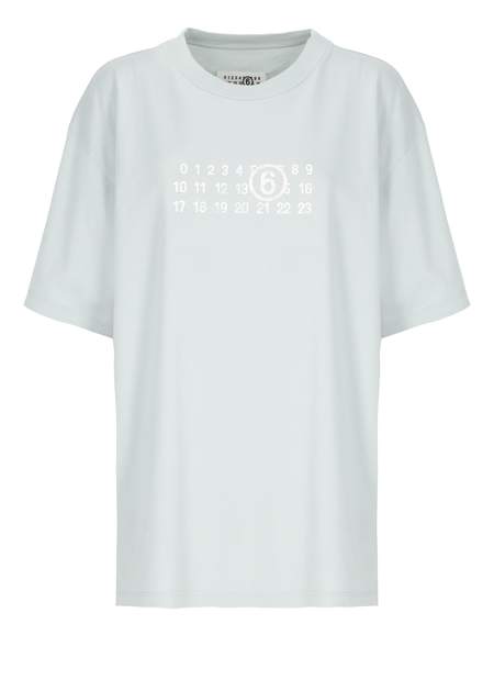 Tシャツ・カットソー MM6 Maison Margiela Ivory cotton t-shirt MM6 Maison Margiela T-shirt - White | Garmentory