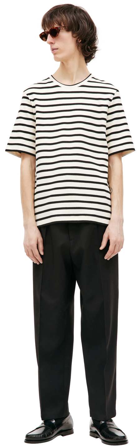 Jil Sander T-Shirt With Animal Pattern - Brown | Garmentory