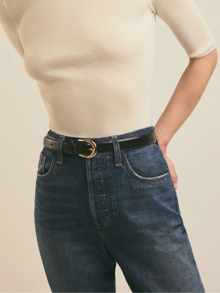 Tory Leather Hoof Pick Belt - Havana (Nickel Buckle) (2281