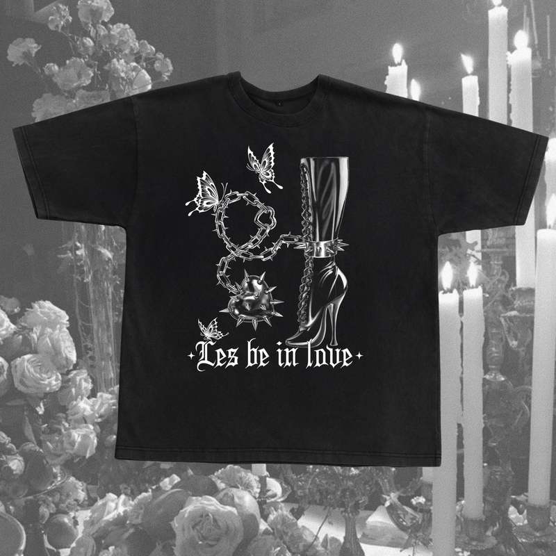 While Odin Sleeps Les Be in Love Oversized Tee While Odin Sleeps Les Be in Love Oversized Tee