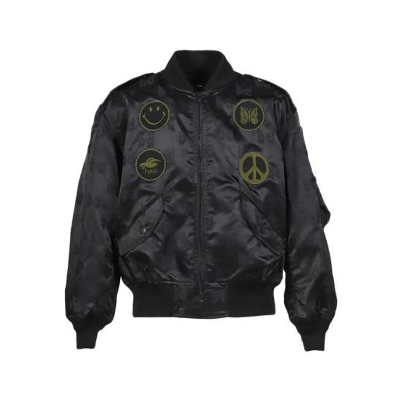 NEEDLESブラック B.B. ボンバージャケット NEEDLES Black B.B. Bomber Jacket Needles