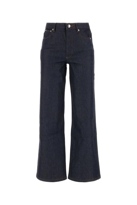 パンツ A.P.C. Bleached-Out Japanese Denim Loose-Fit Trousers A.P.C. Bleached-Out Japanese Denim Loose-Fit Trousers
