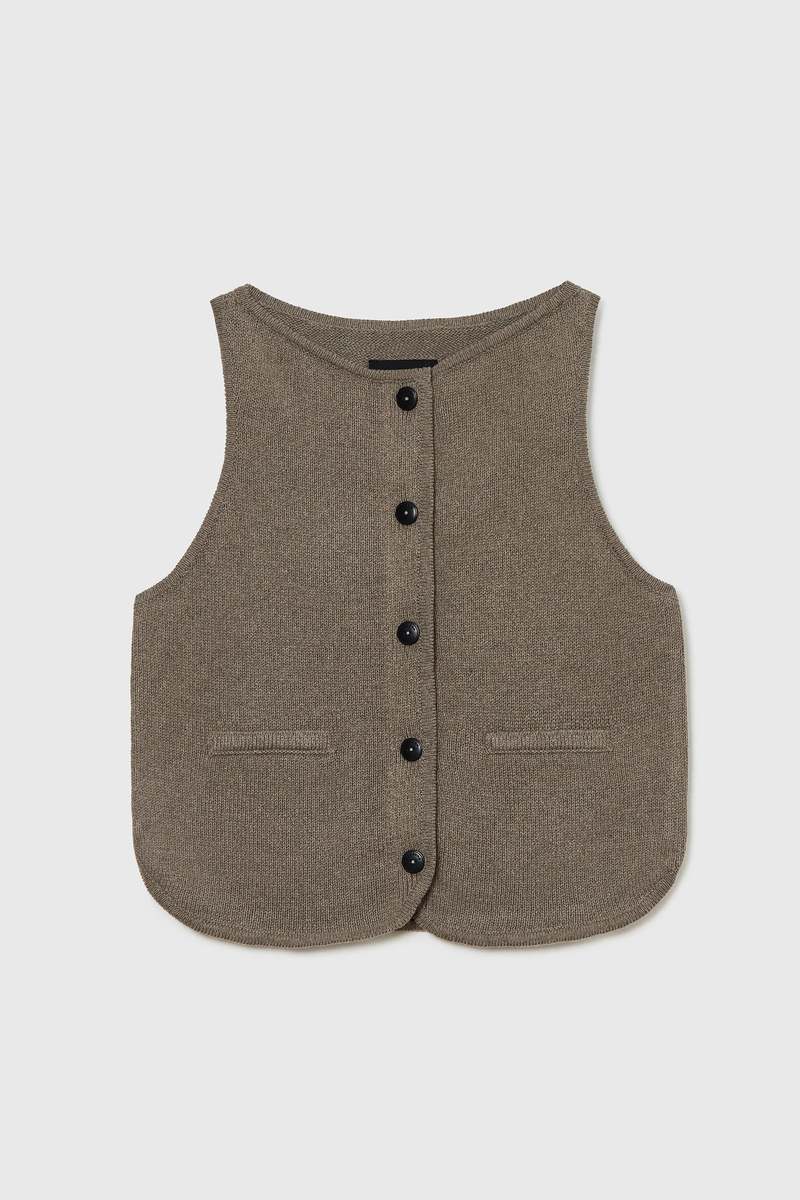 Cordera Boat Neck Waistcoat Cordera Boat Neck Waistcoat