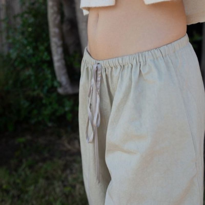 Lauren Manoogian Cinch Pants - Plaster | Garmentory