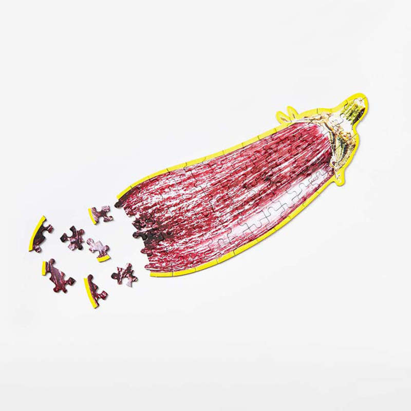 Areaware Little Puzzle Eggplant Puzzle Areaware Little Puzzle Eggplant Puzzle
