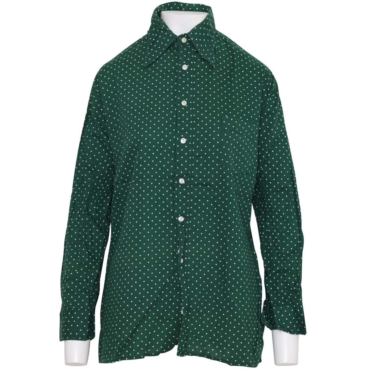 Rowells (England) 70s, Oversized Collar, Smart Print, British Leisure Wardrobe - Image 1 of 5