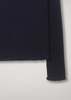 DUNST Rib-Knit Henley - Black - Thumbnail 7