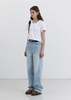 DUNST Relaxed Wide-Leg Jean - Light Blue - Thumbnail 4