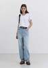 DUNST Relaxed Wide-Leg Jean - Light Blue - Thumbnail 6