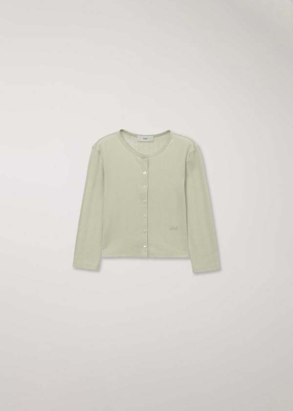 DUNST Pointelle Cardigan