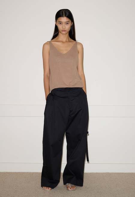 パンツ FABIANA FILIPPI Straight wool trousers (PAD215F353 0157) Fabiana Filippi Stretch Wool Pants with Straight-Fit women