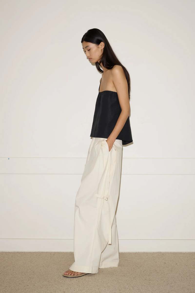 Deiji Studios Tab Pants - Off-White