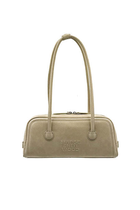 RESTOCK) BESSETTE BAG W/ CROSS STRAP IN LEMON PATENT BY
