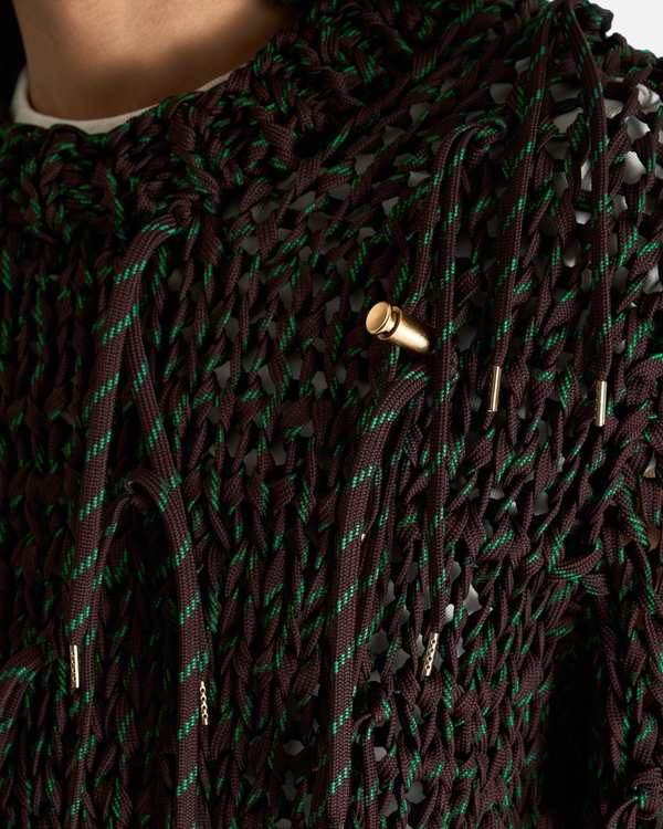 sacai Shoelace Knit Pullover | Garmentory