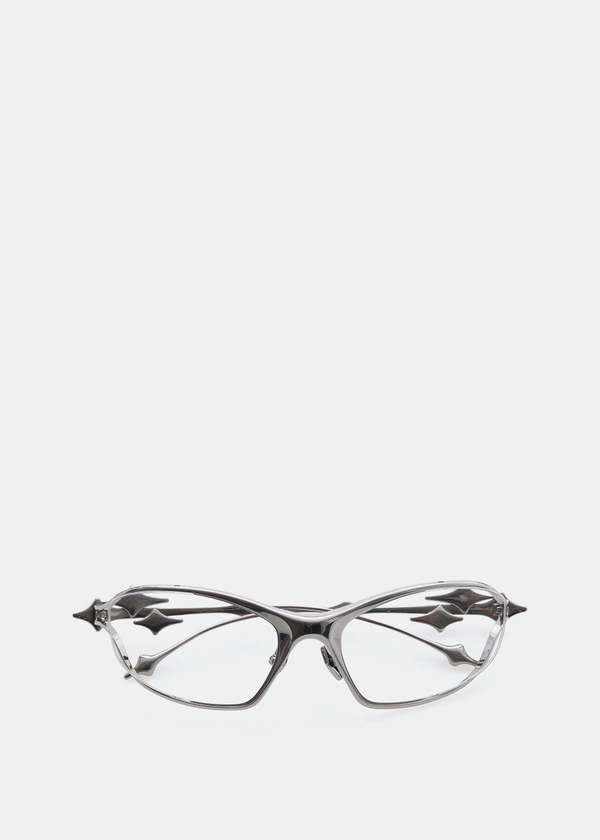 Gentle Monster YTT-02 Glasses - Silver | Garmentory