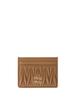 MIU MIU Business Card Wallet - Caramel - Thumbnail 1