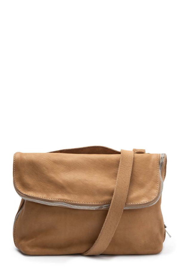 Guidi M100 CO171T Messenger Bag - Light Brown