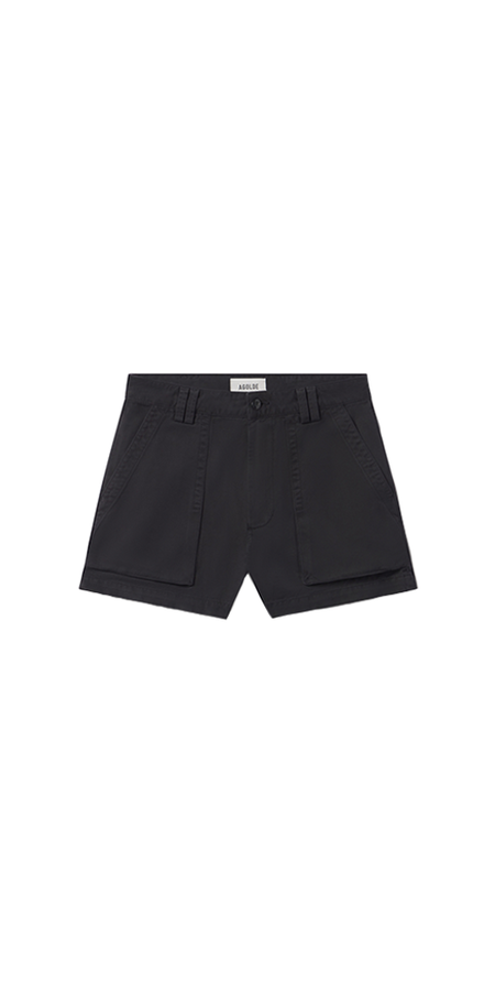 Ganni Drawstring Shorts - Sugar Plum | Garmentory