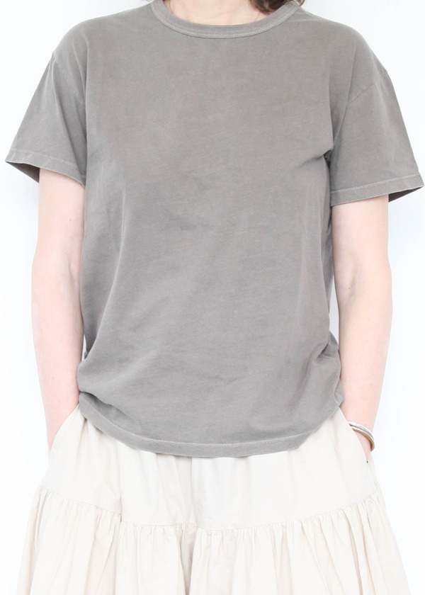 Black Crane Regular Short Sleeve Tee - Mud Black Crane Regular Short Sleeve Tee - Mud