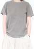 Black Crane Regular Short Sleeve Tee - Mud - Thumbnail 1