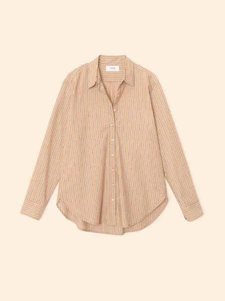 【AMOMENTO】23fw STRIPE REVERSIBLE PADDED SHIRT Stripe Reversible Padded Shirt | Garmentory