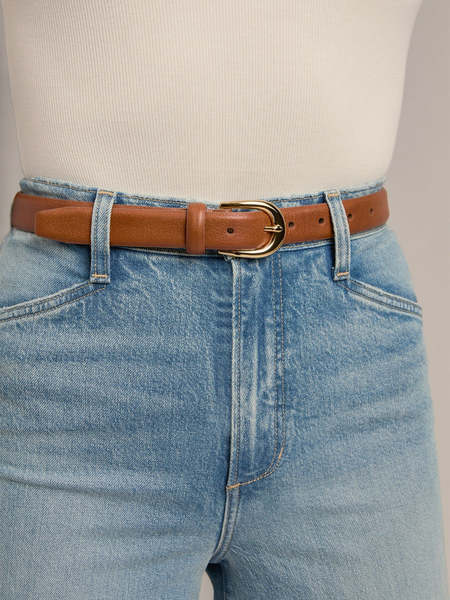 FURLING BY GIANI Nappa Leather Belt - BLACK | Garmentory