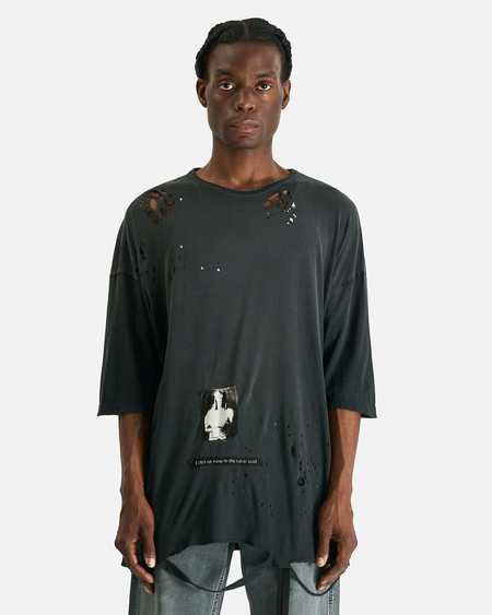 Ann Demeulemeester Long Sleeve T-Shirt - Black | Garmentory