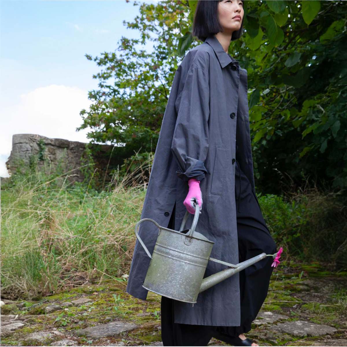 Toogood The Messenger Coat - Charcoal | Garmentory