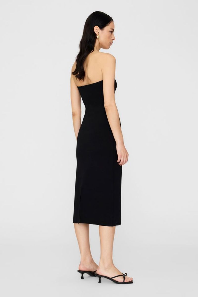 ワンピース ANINE BING Woman Dress Black A0210916 BLK26 ANINE BING Aida Dress in Black | REVOLVE
