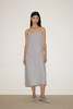 Deiji Studios Linen Strap Dress - Haze Blue - Thumbnail 1