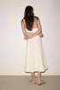 Deiji Studios Double Seam Dress - Butter White - Thumbnail 2