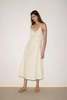 Deiji Studios Double Seam Dress - Butter White - Thumbnail 3