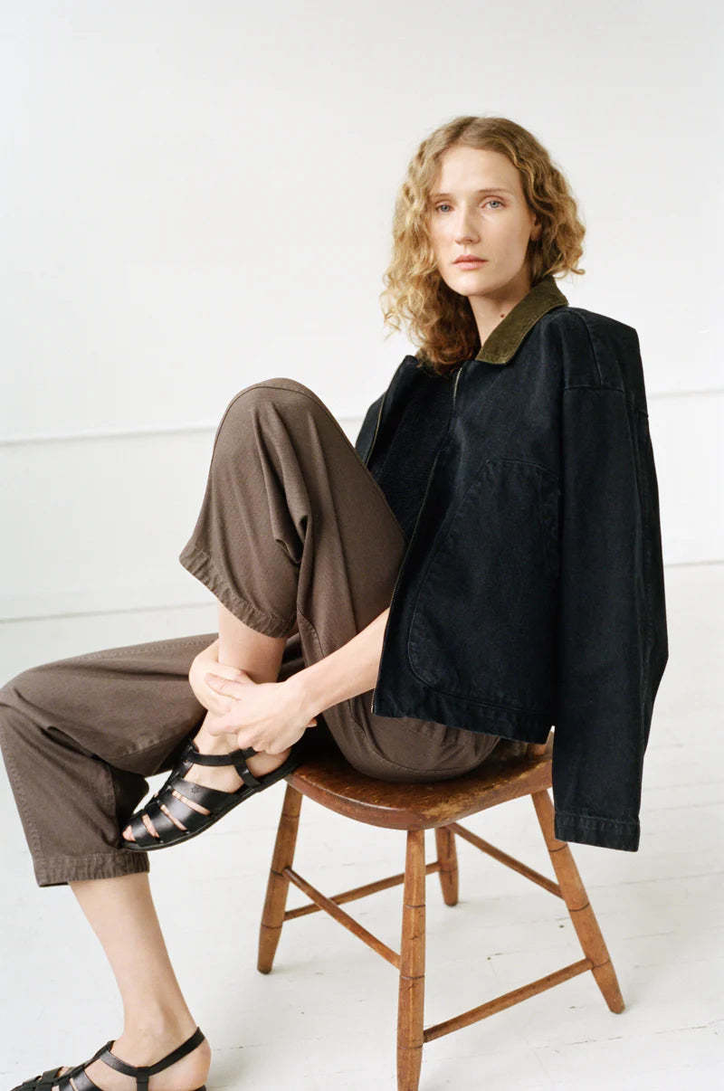 SHAINA MOTE シャイナモート　ジャケット Shaina Mote Studio Jacket - Washed Black | Garmentory