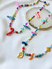 Goupi 01 Short Beaded Summer Shell Necklace - Thumbnail 3