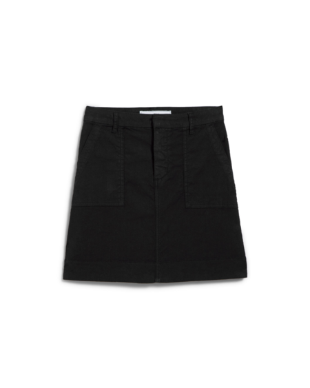 AMOMENTO☆23FW STRIPE BELT SKIRT AMOMENTO Belted Skirt - Brown Stripe | Garmentory