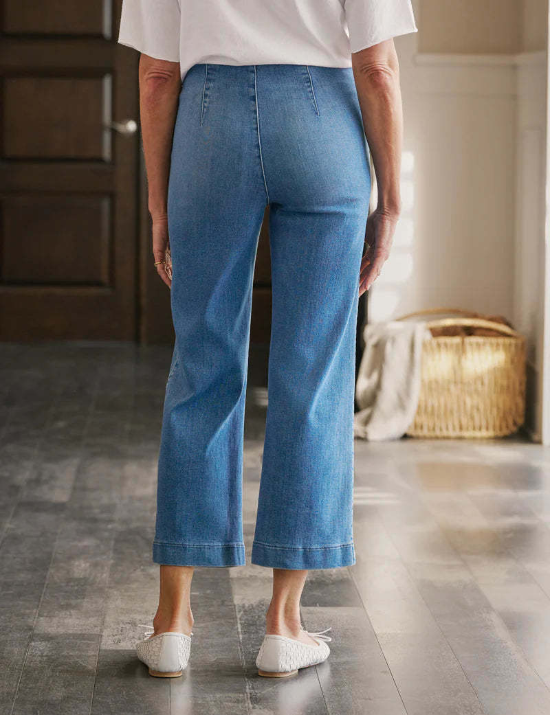 Frank & Eileen Westport Illusion Jean - Medium Washed Denim