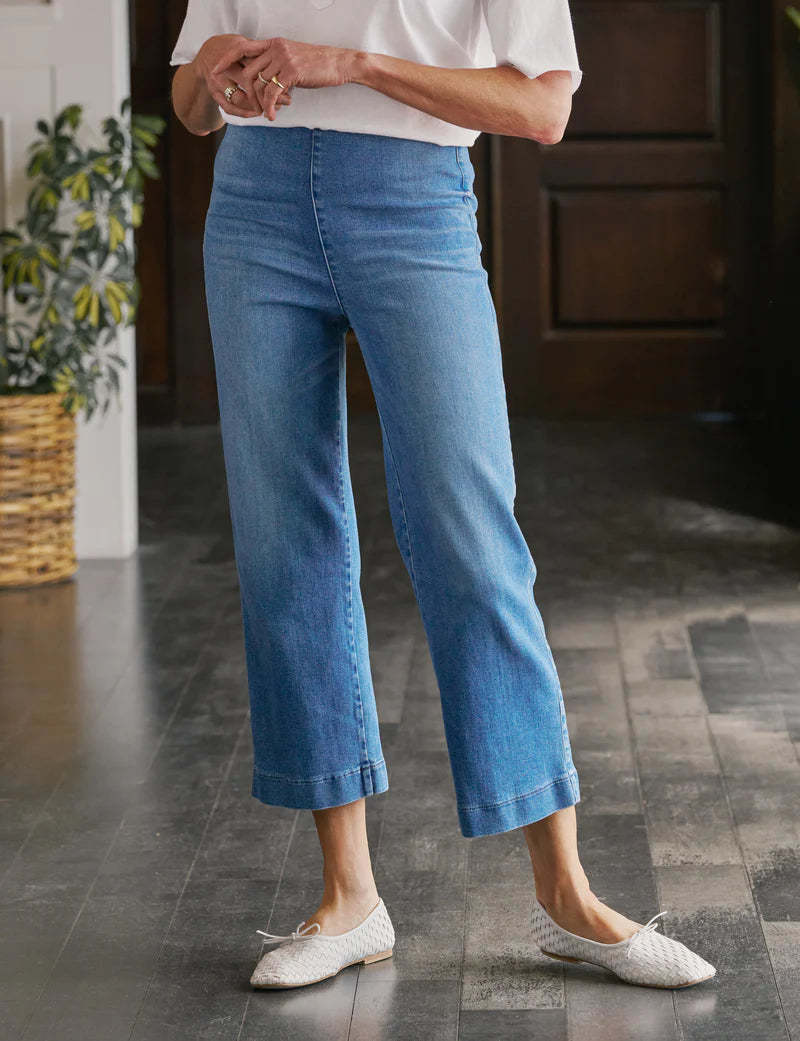 Frank & Eileen Westport Illusion Jean - Medium Washed Denim