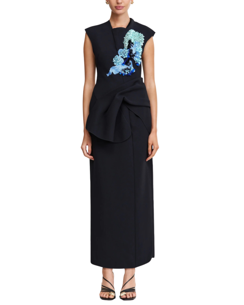 acler Yelford Midi Dress - Iris Intensity