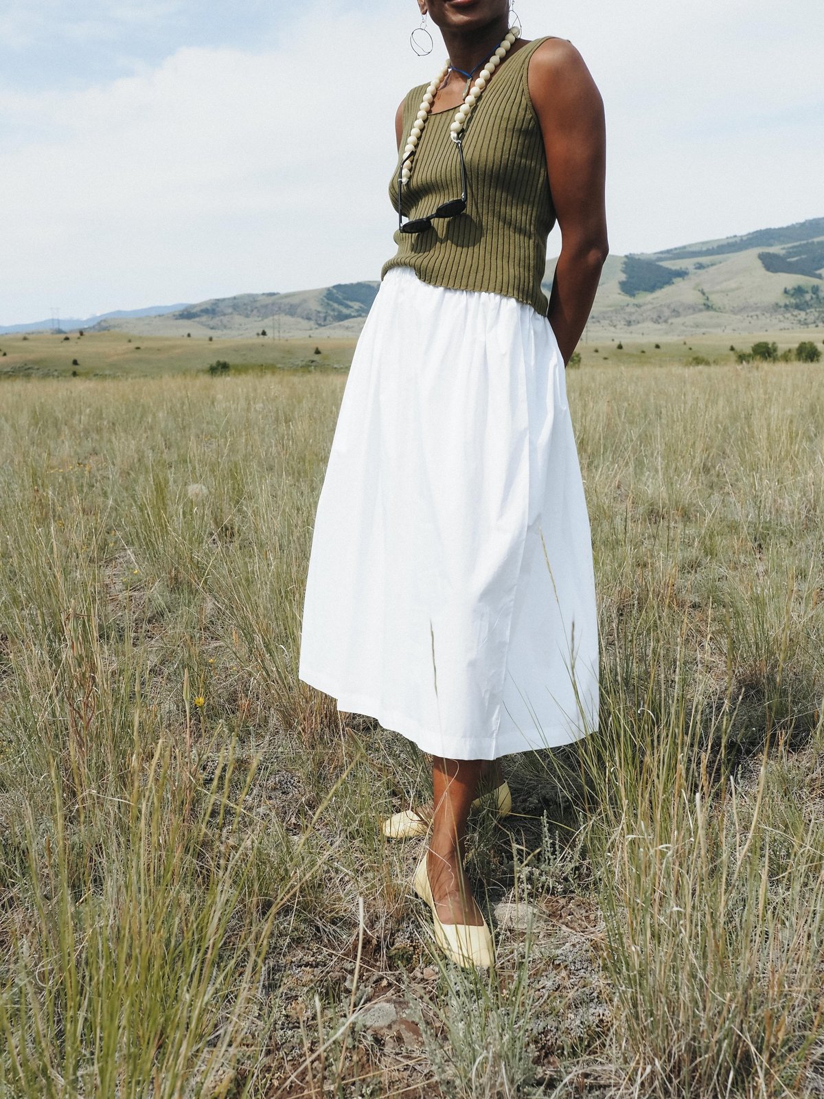 Worker's Nobility Cotton Skirt - Image 1 of 4